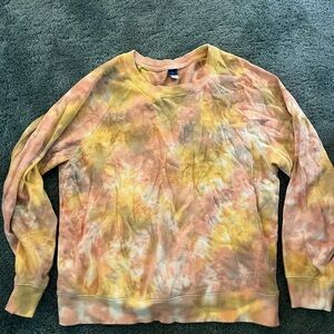 Tye dye sweatshirt